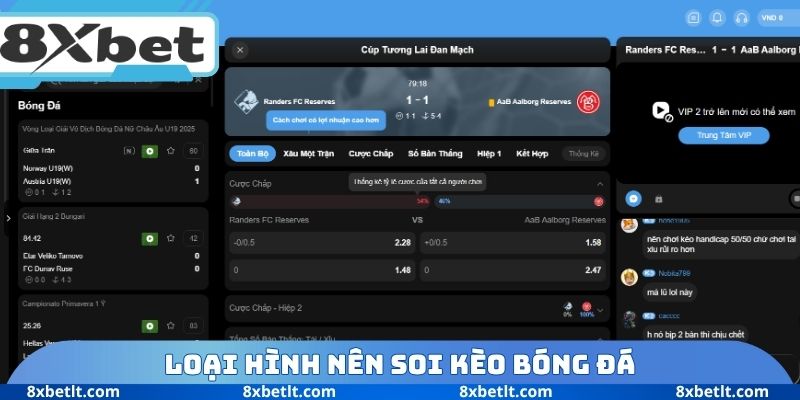 Loại hình nên soi kèo bóng đá